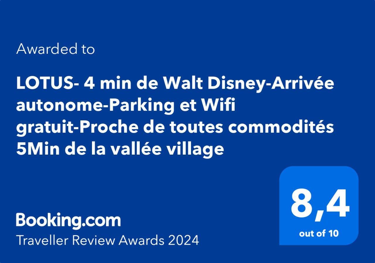 Lotus- 4 Min De Walt Disney-Arrivee Autonome-Parking Et Wifi Gratuit-Proche De Toutes Commodites 5Min De La Vallee Village 쉐시 외부 사진